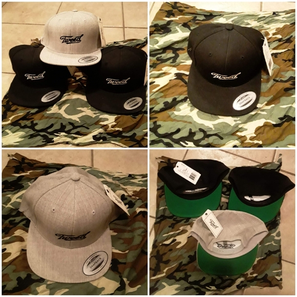 3 Brand New The Classics Yupong/ Tweed  Unisex  Snapback Hats - Picture 1 of 16
